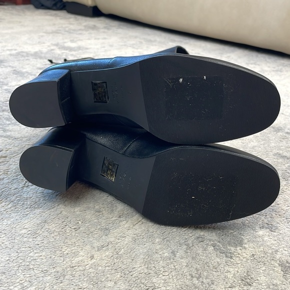 New Stuart Weitzman Genna 60 City Over the Knee Boots Black Stretch Leather 5 - Picture 12 of 15